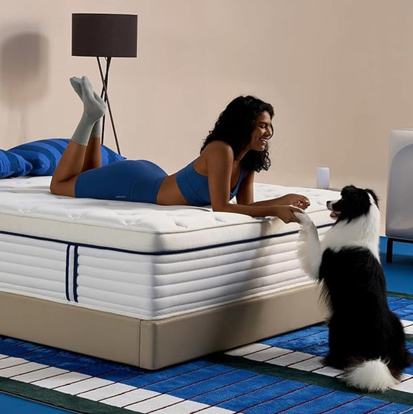 12 Inch Queen Size Mattress, Hybrid Mattress in a Box, Cooling Gel Memory Foam and Individual Pocket Springs for Pressure Relief, Certipur-Us Certified, Medium Firm Feel1