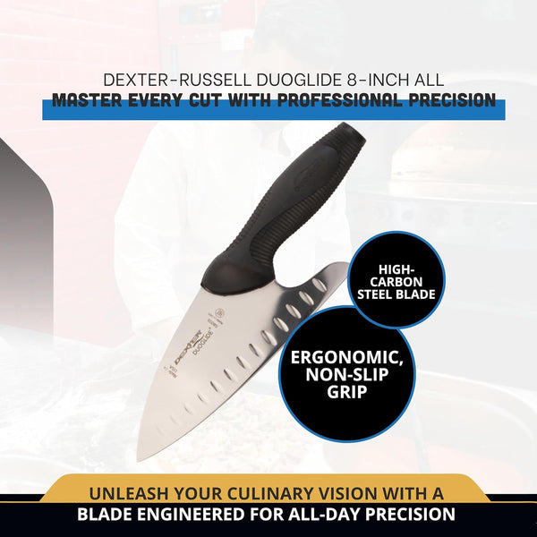 40033 Duoglide 8" Chef Knife, Duo-Edge Stainless Blade2