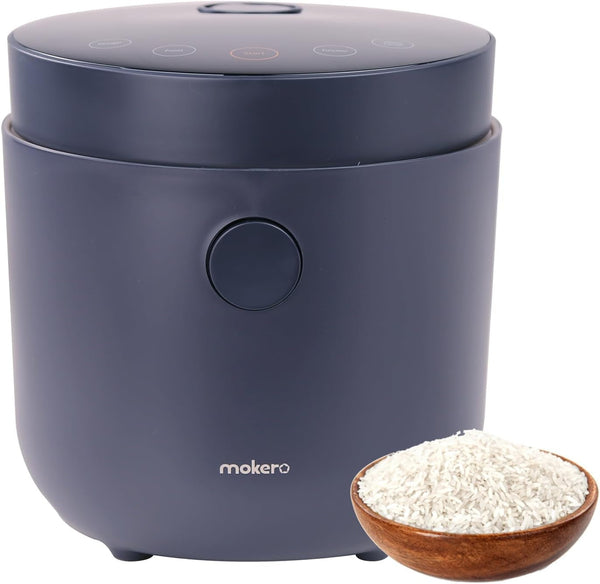 Hakka Low Carb Rice Cooker, 7 Functions Desuger Rice Pot 4 Cups Uncooked Rice with Stainless Steel Steamer MINI Smart Cooker Non-Stick Removable Inner Pot 24H Delay Timer1