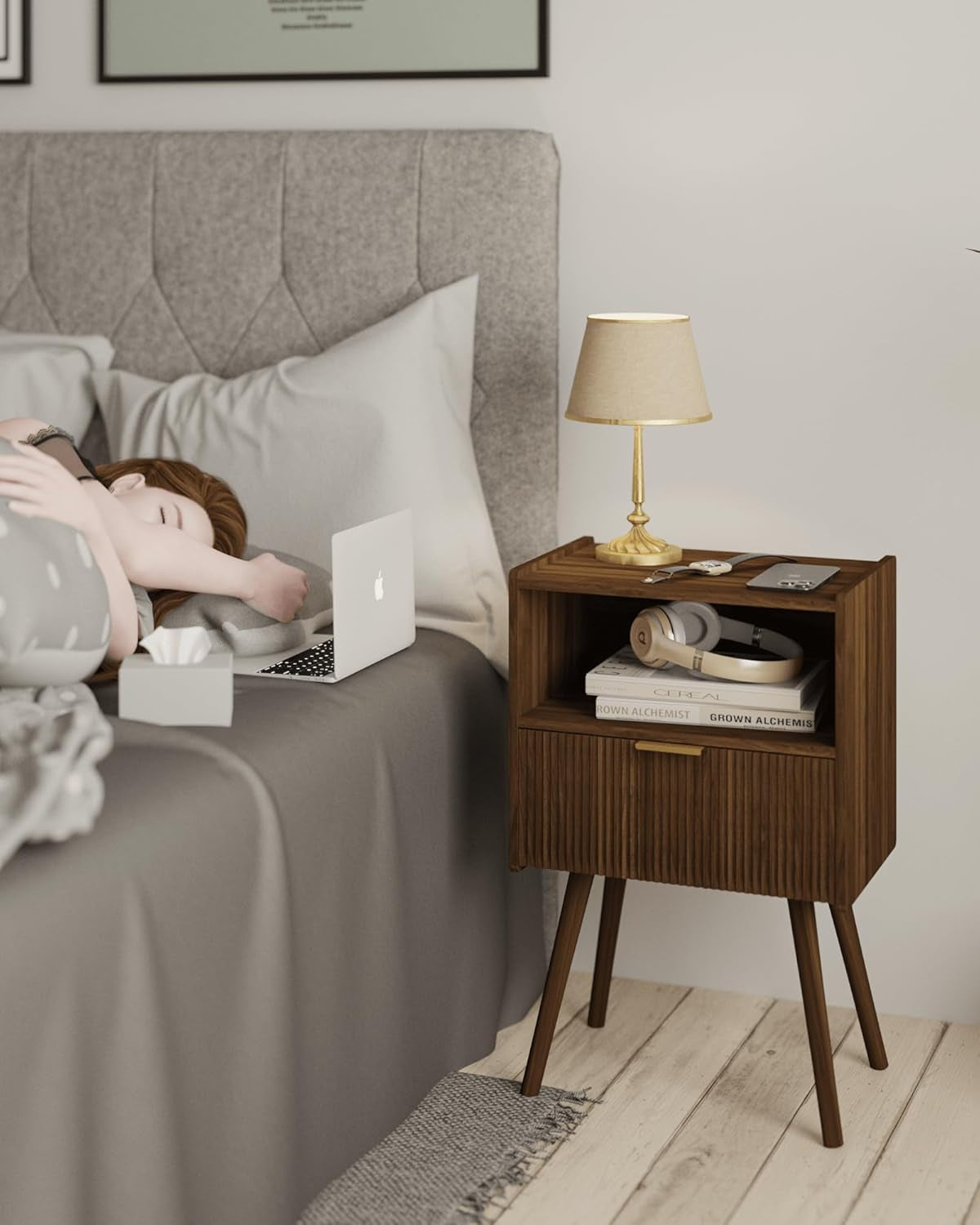 nightstand-modern-bedside-table-with-storage-drawer-and-open-wood-shelf-for-living-room-bedroom-and-small-spaces-accent-night-stand-with-solid-wood-legs-easy-assembly-walnut-brown