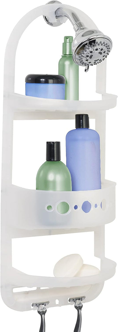 5890KK, Large Over-The-Showerhead Caddy, Frosted1