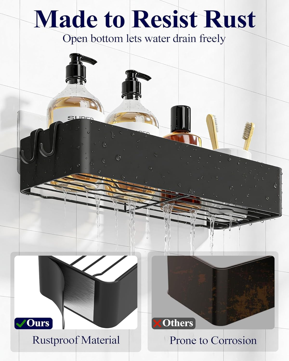 shower-caddy-adhesive-stylish-shower-organizer-large-black