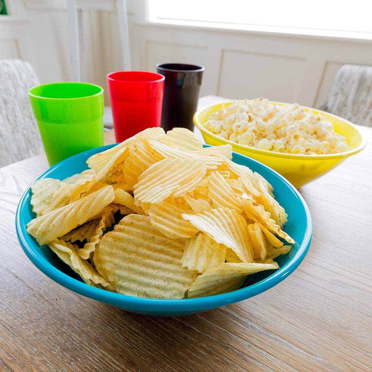 9-pack-3000ml-re-usable-plastic-mixing-and-serving-bowls-popcorn-bowls-salad-bowls-chip-and-dip-serving-bowls-in-9-colors-rainbow
