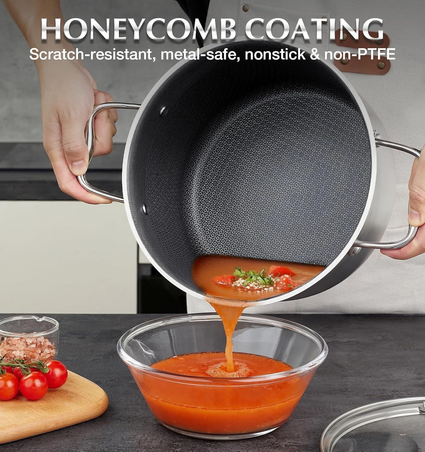 triply-stainless-steel-cookware-set-6-piece-nonstick-hybrid-pots-set-2qt-3qt-8qt-kitchen-cookware-set-with-honeycomb-interior-stainless-steel-pots-set-induction-compatible