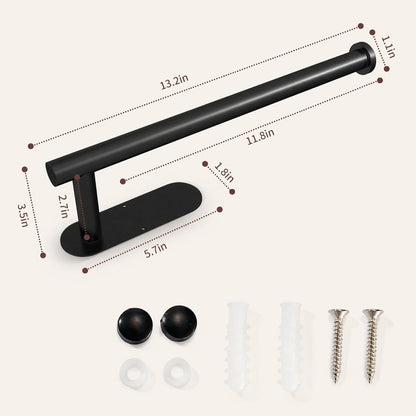 Paper Towel Holder under Cabinet Wall Mount for Kitchen Paper Towel3