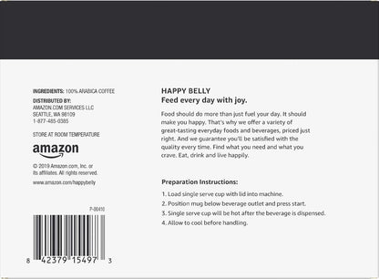 Amazon Brand -  Dark Roast Coffee Pods, Compatible with Keurig 2.0 K-Cup Brewers, 100 Count6