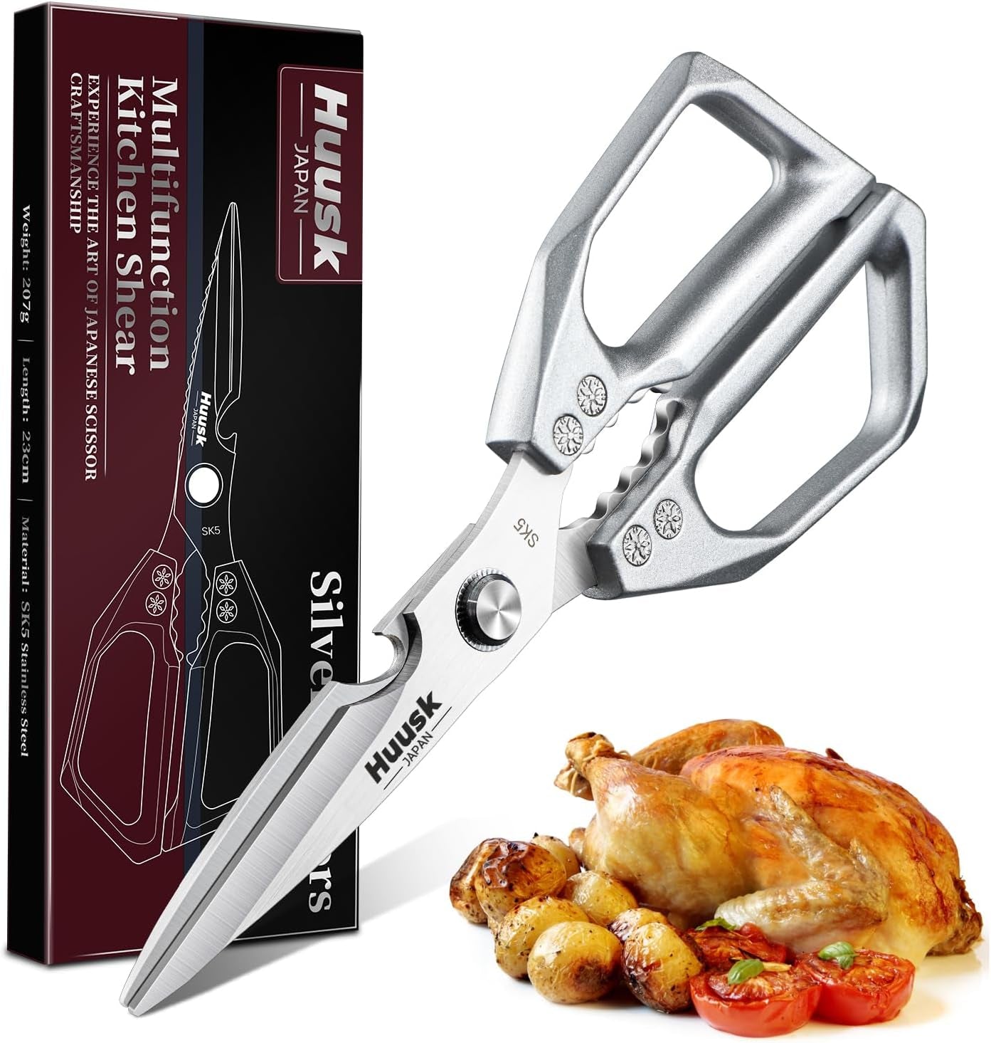 kitchen-scissors-for-food-japanese-steel-kitchen-shears-all-purpose-multifunction-sharp-cooking-meat-scissors-for-fish-herbs-chicken-turkey-gifts-for-women-non-slip-handle-dishwasher-safe