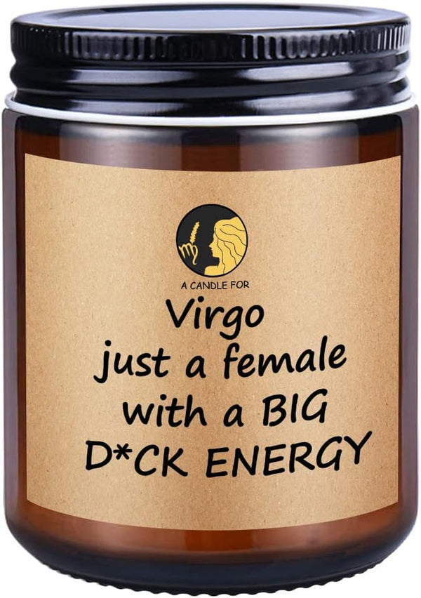 Virgo Gifts for Women, Unique Virgo Candle Bday Gifts for Best Friends Woman Mom Sister Girlfriend 21St 30Th 40Th 50Th, Fun Present for Grandma Wife Frendship Ideas1