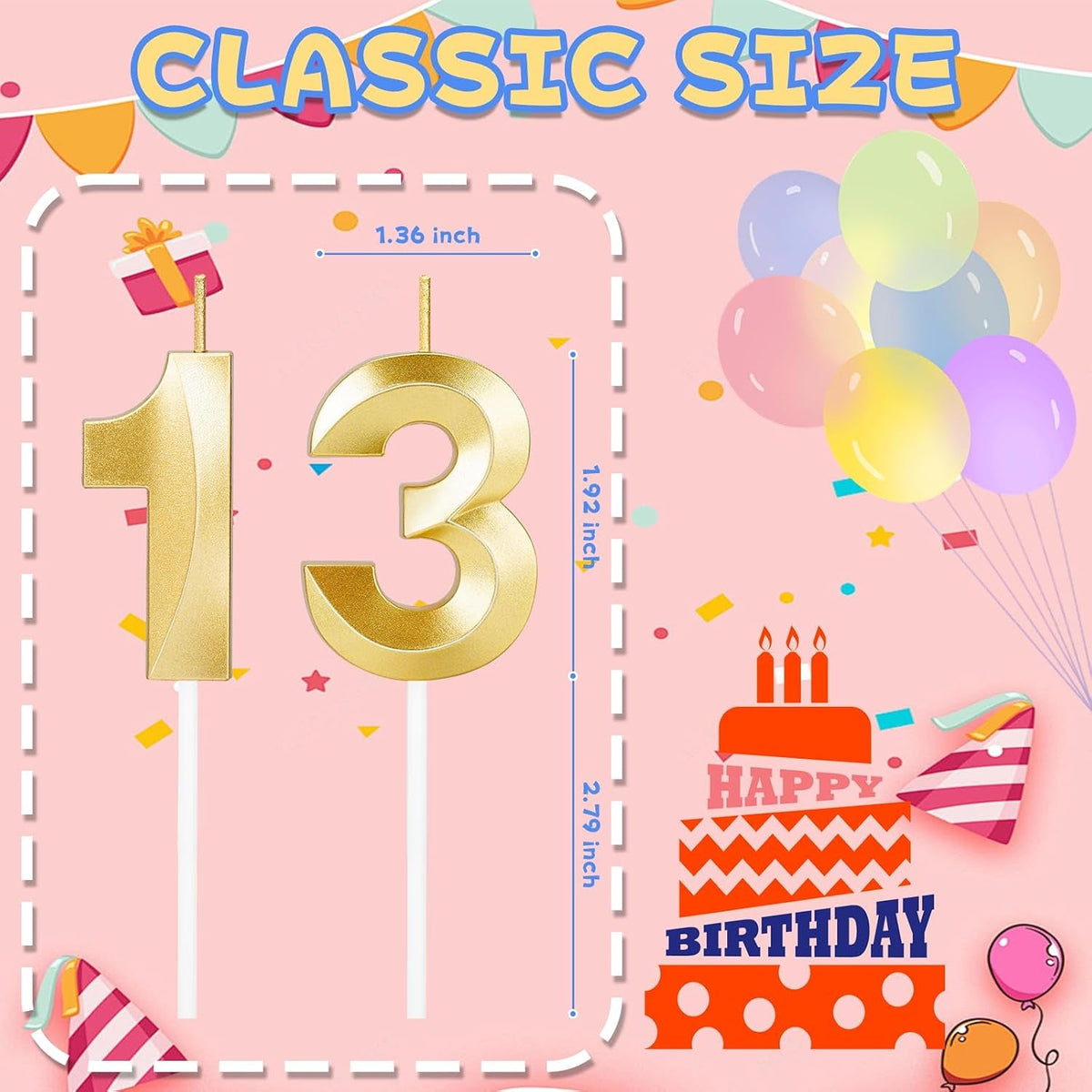 13th-birthday-decorations-gold-number-13-candles-for-cake