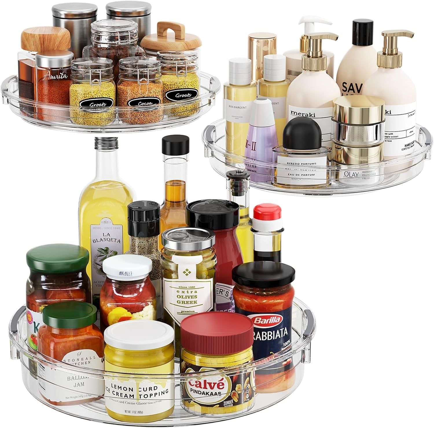 3-pack-lazy-susan-organizer-turntable-for-cabinet-9-25-10-6-12-pantry-organizers-and-storage-rotating-condiment-organizer-spice-organization-for-kitchen-table-top-fridge-countertop