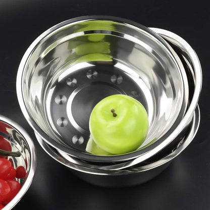 Stainless Steel Mixing Bowls, Metal Mixing Bowls Set of 46