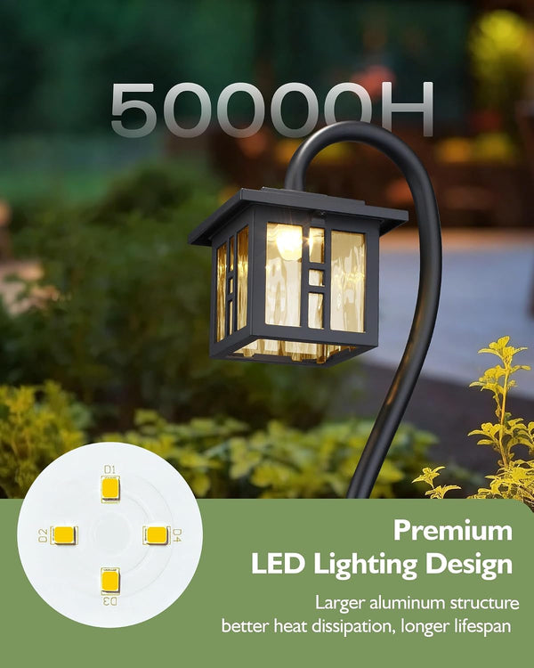 Low Voltage Landscape Lighting, 6-Pack LED Pathway Lights Outdoor3