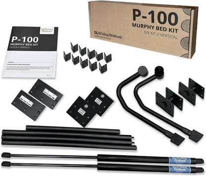 Murphy Bed Kit Queen & Full Size Piston Lift DIY Hardware1