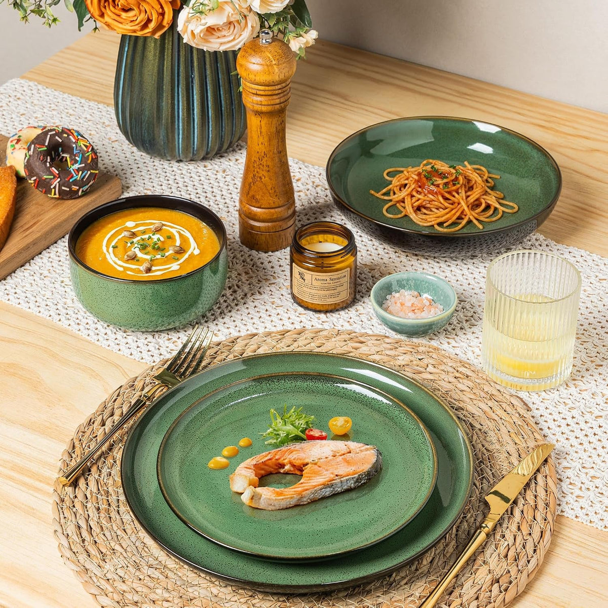 ceramic-dinnerware-sets-for-8-24-pcs-porcelain-plates-and-bowls-set