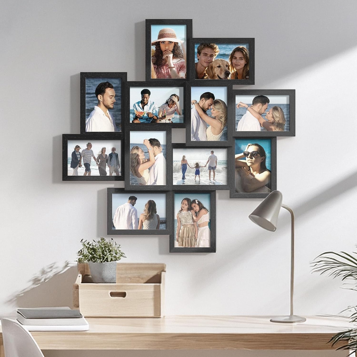 4x6-solid-wood-collage-frame-12-pack-glass-assembly-required-black