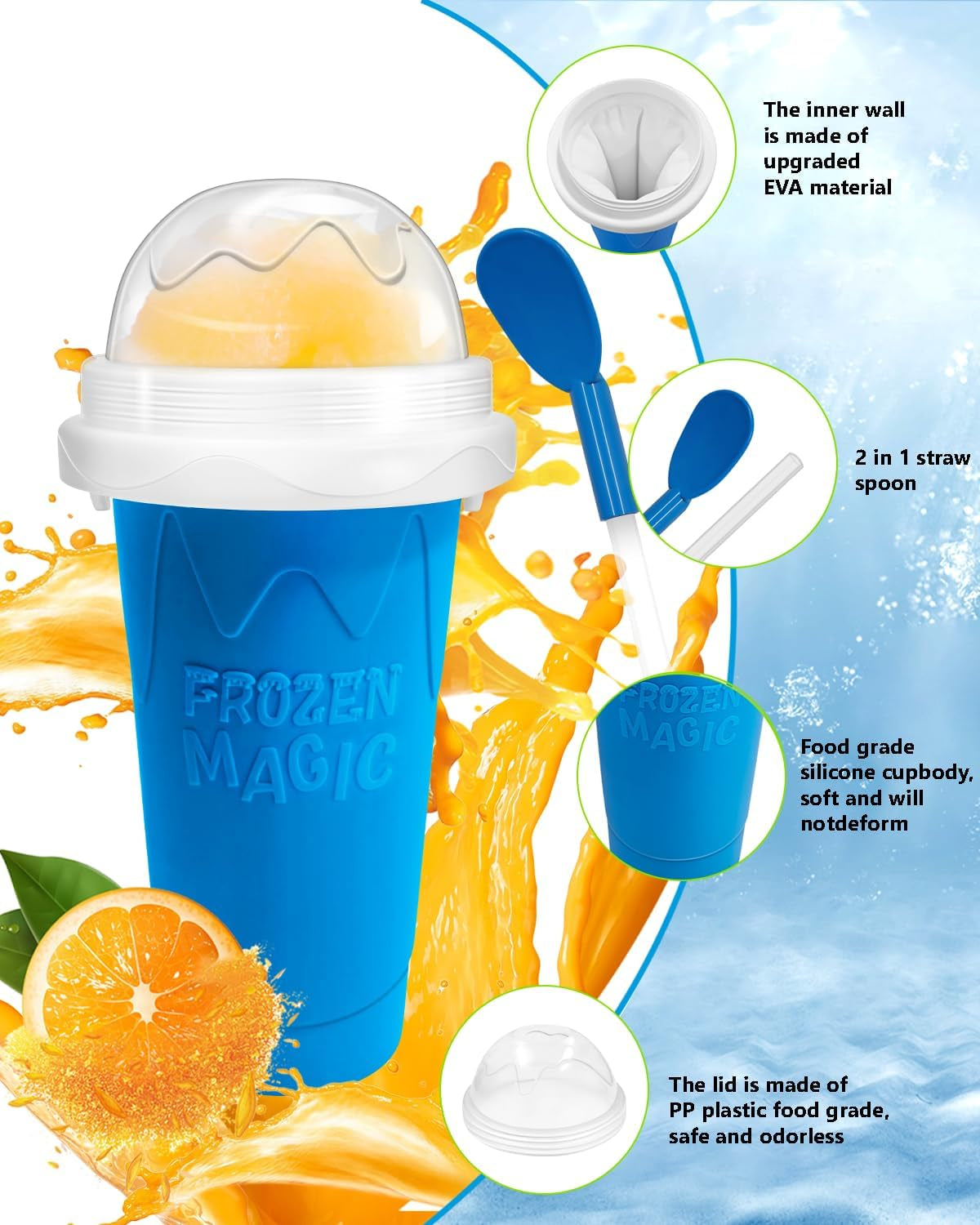 slushie-cup-double-layers-silica-diy-portable-slushy-cup-with-lid-straw-frozen-magic-slushy-maker-cup-juices-milk-ice-cream-make-kids-friends-family-blue