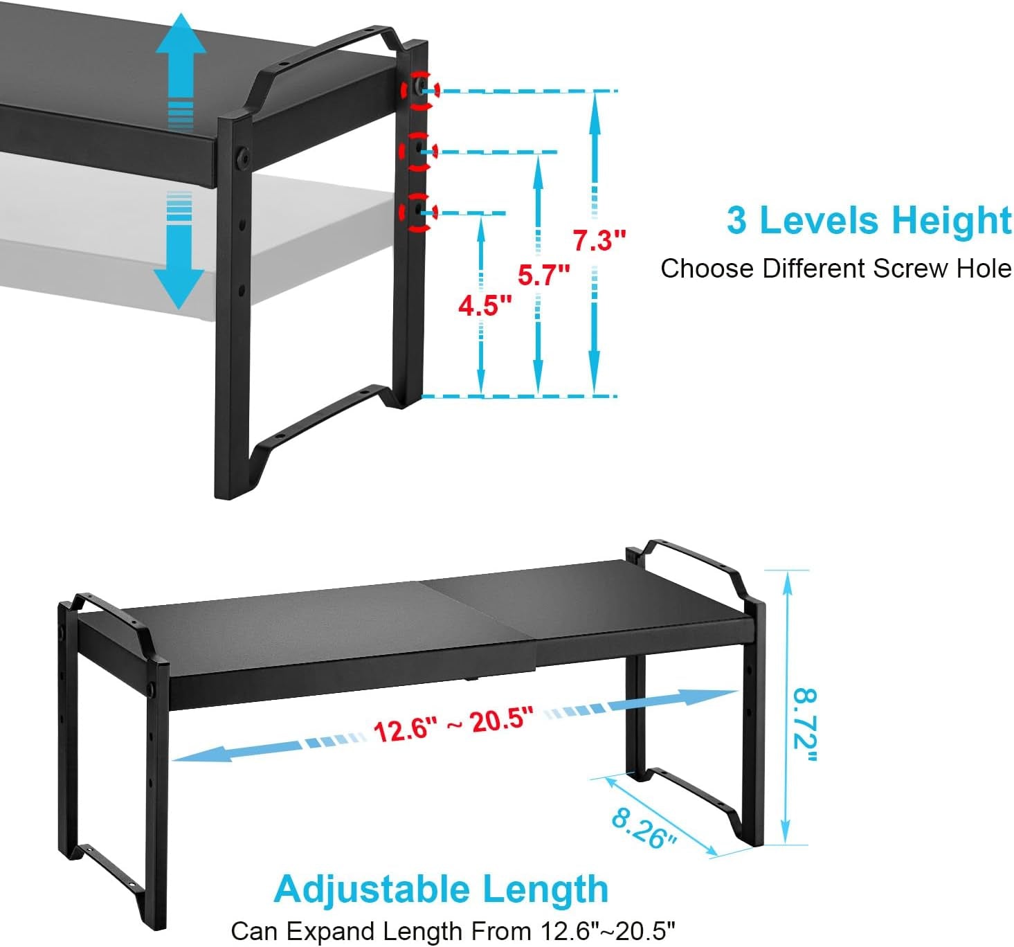 expandable-cabinet-shelf-organizer-adjustable-kitchen-countertop-storage