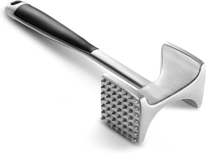 Meat Tenderizer Hammer with Comfortable-Grip Handle, Dual-Side Mallet for Kitchen, Heavy Duty Pounder for Tenderizing Steak, Beef and Fish1