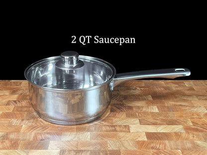 Cookware 7-Piece Stainless Steel Cookware Set, Includes Pots and Pans3