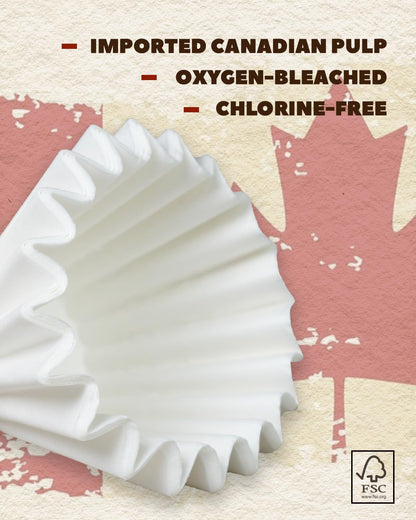 Small Coffee Filters, for Kalita Wave 155, 1-2 Cup, 100 Count | Also Suitable for Single Serve Coffee Pot, Pour over and Drip Coffee Maker, Faster Flow-Through than Standard Coffee Filters5