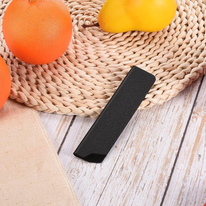 ABS Knife Cover Sleeves for 5" Santoku Knife, Knives Edge Guard Blade Protector Universal Knife Sheath for Home Kitchen, Black6