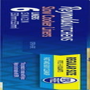 Kitchens Slow Cooker Liners, Regular (Fits 3-8 Quarts), 6 Count (Pack of 2)13
