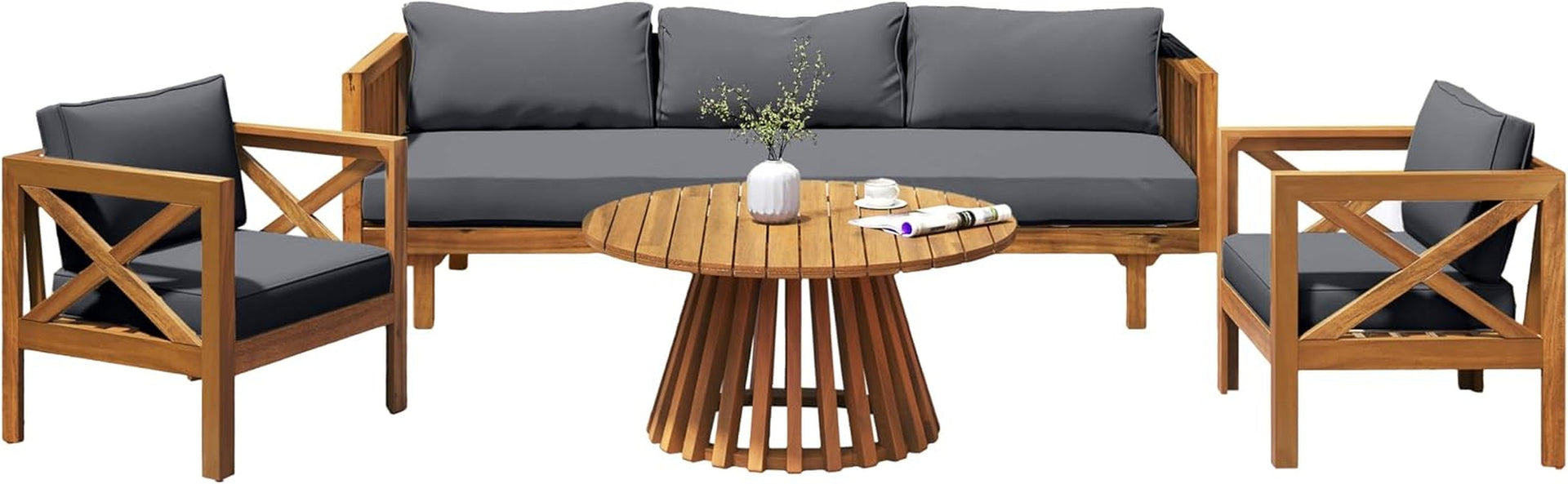 outdoor-4-piece-acacia-wood-conversation-set-patio-3-seat-loveseat-sofa-daybed-with-cushion-2-armchair-and-round-coffee-table-for-backyard-lawn-balcony-teak-dark-gray