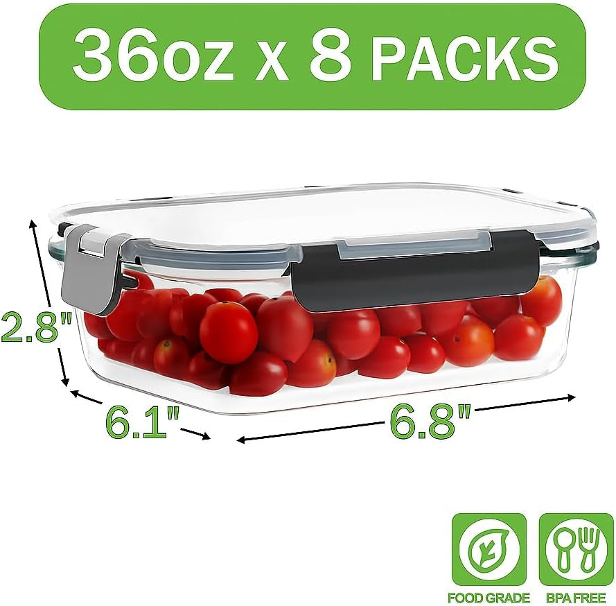 8-pack-36oz-large-glass-meal-prep-containers-with-leakproof-snap-lock-lids