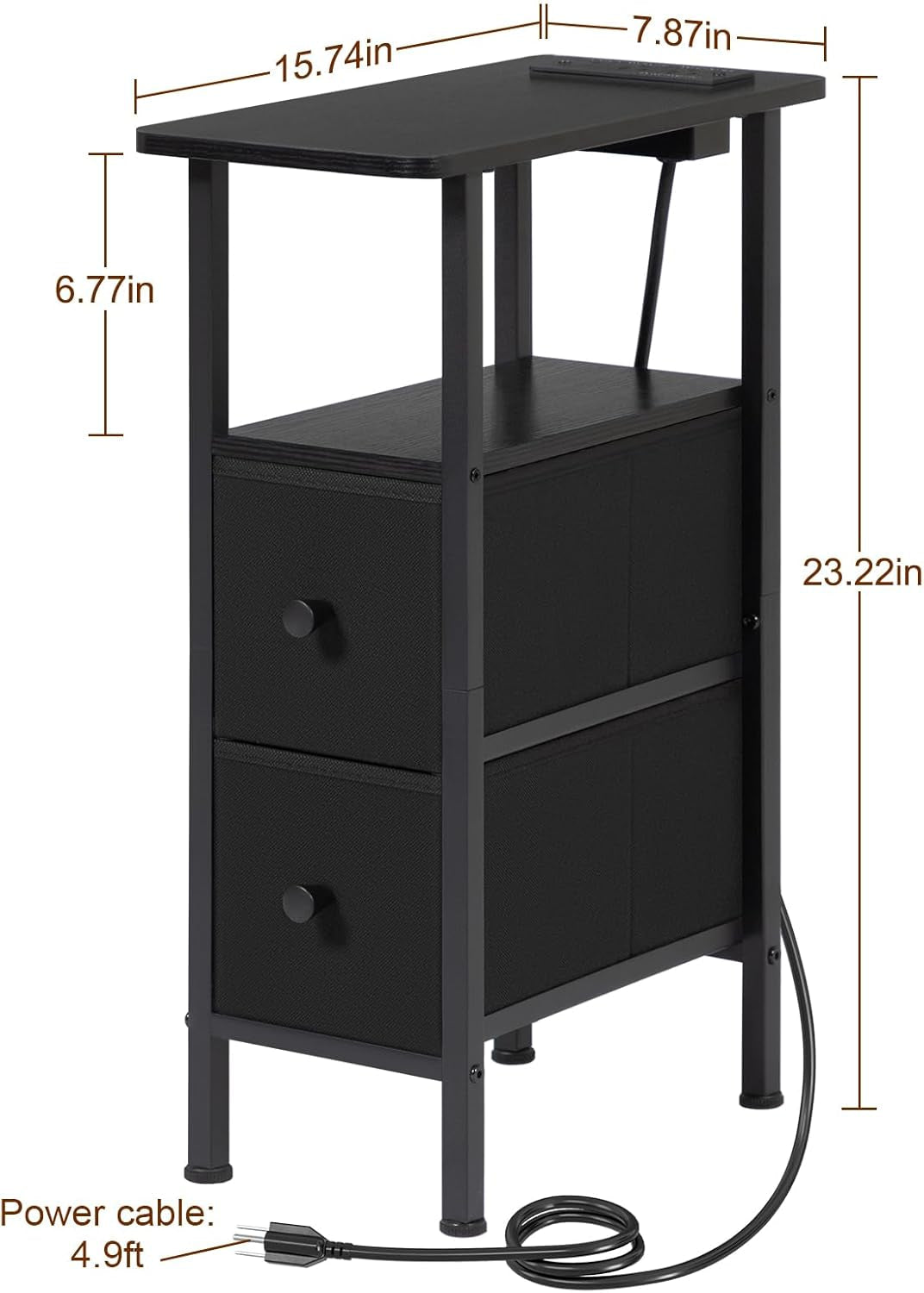 narrow-end-table-with-charging-station-small-nightstand-skinny-side-tables-living-room-with-2-fabric-drawers-slim-bedside-table-for-bedroom-small-spaces-couch-black