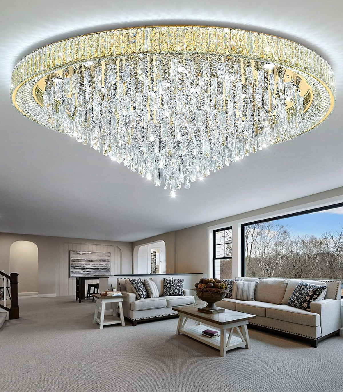 53-7-modern-crystal-big-large-chandeliers-led-dimmable-flush-mount-ceiling-chandeliers-for-living-room-high-ceiling-entrance-foyer-lobby-bedroom-gold