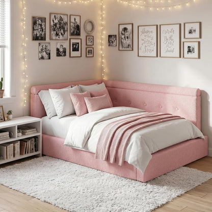 Queen Upholstered Daybed with 5.7" Cloud Headboard1
