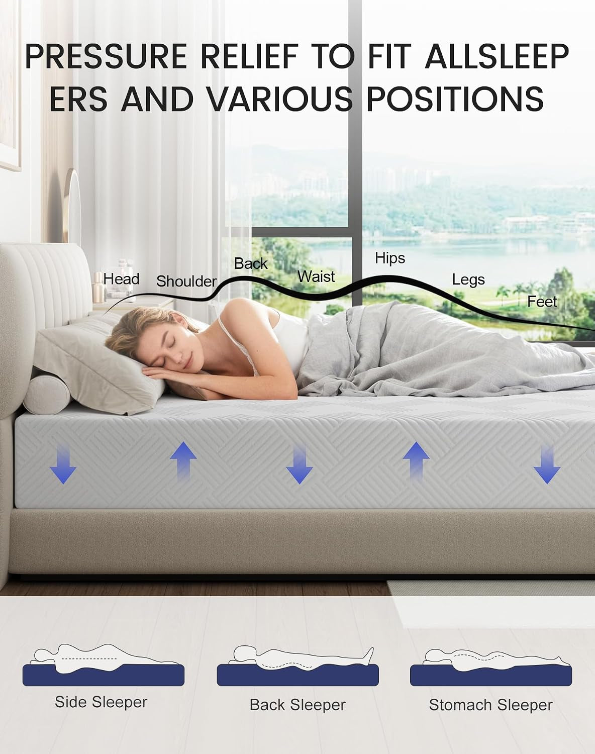 short-king-mattress-10-inch-firm-memory-foam-bed-mattress-in-a-box