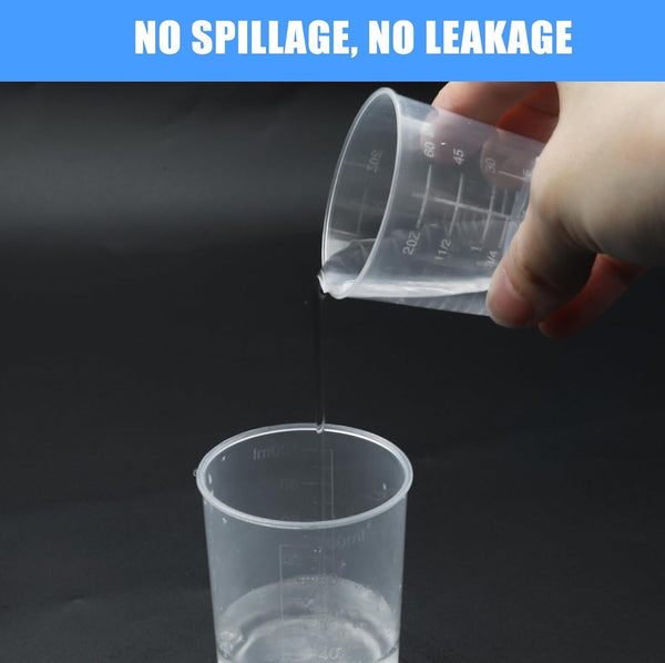 3 Pack Measuring Cup Set, Includes 1/2/3.4 OZ (30/40/100Ml)4