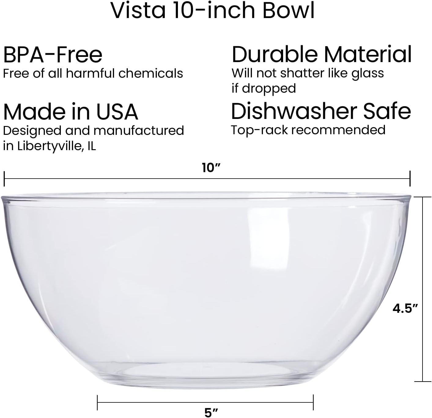 vista-clear-plastic-salad-and-serving-10-inch-bowls-set-of-3-reusable-bpa-free-made-in-the-usa-135-oz-capacity