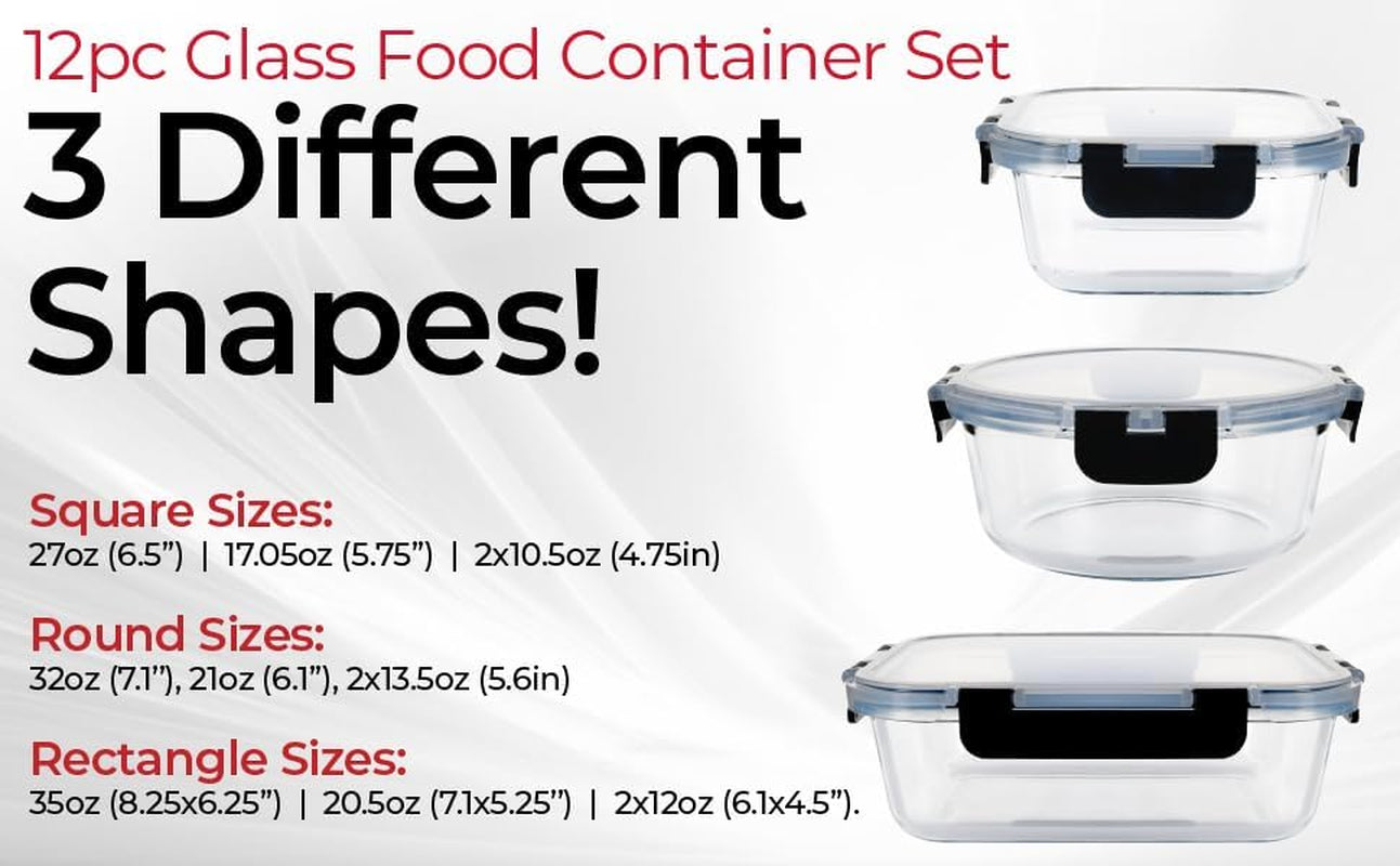 premium-borosilicate-glass-food-storage-containers-with-lids-set-24pc-sets-with-12-bowls-12-airtight-locking-lids-for-lunch-meal-prep-safe-for-oven-freezer-dishwasher-bpa-free