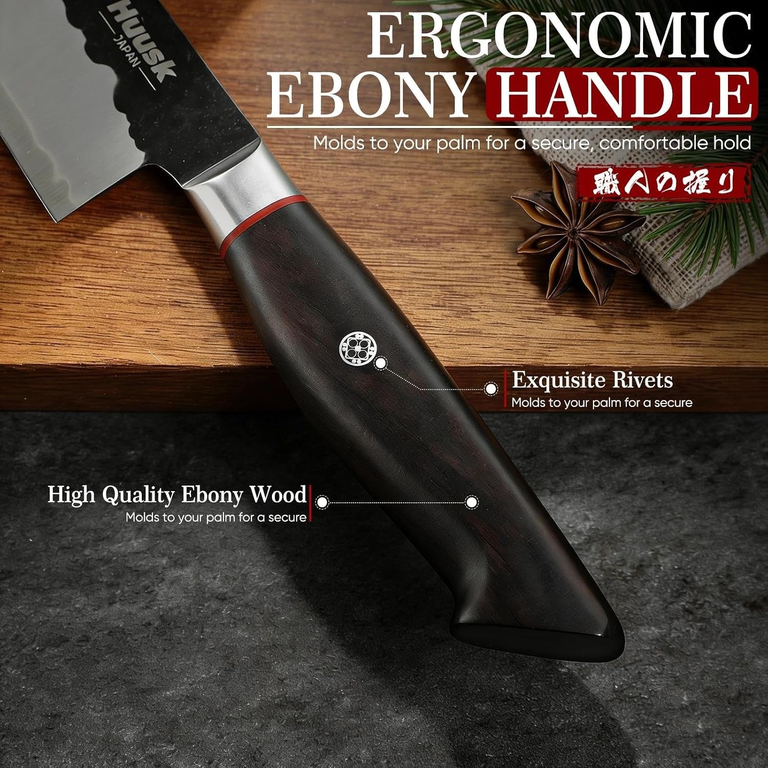 gyuto-chef-knife-japanese-high-carbon-steel-vg10-core-ebony-grip-8