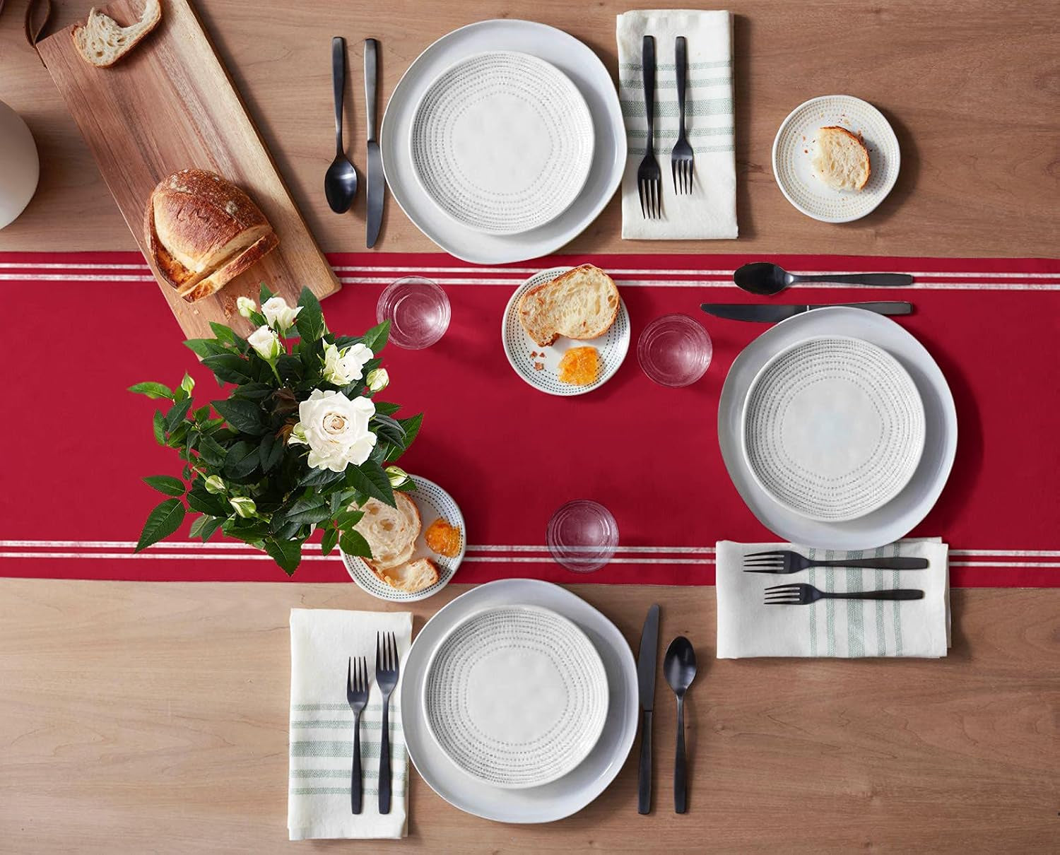 red-table-runner-dresser-scarves-farmhouse-red-dining-table-runners-36-inches-long-linen-stripe-coffee-table-runner-non-slip-washable-table-setting-decor-for-wedding-party-holiday-dinner