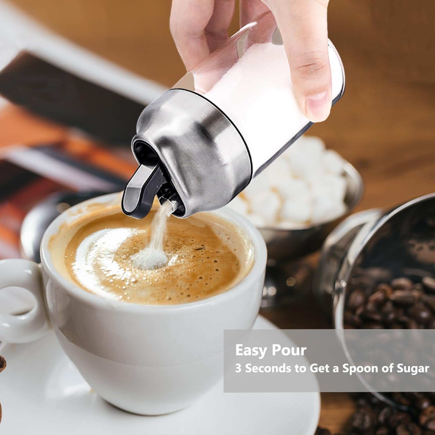 glass-sugar-dispenser-with-pour-spout-weighted-pourer-coffee-bar-accessories-for-coffee-tea-and-baking