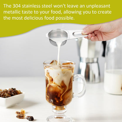 3/4 Cup (180 Ml | 6 Oz| 180 Cc) Stainless Steel Measuring Cup, Metal Measuring Cup for Cooking & Baking4