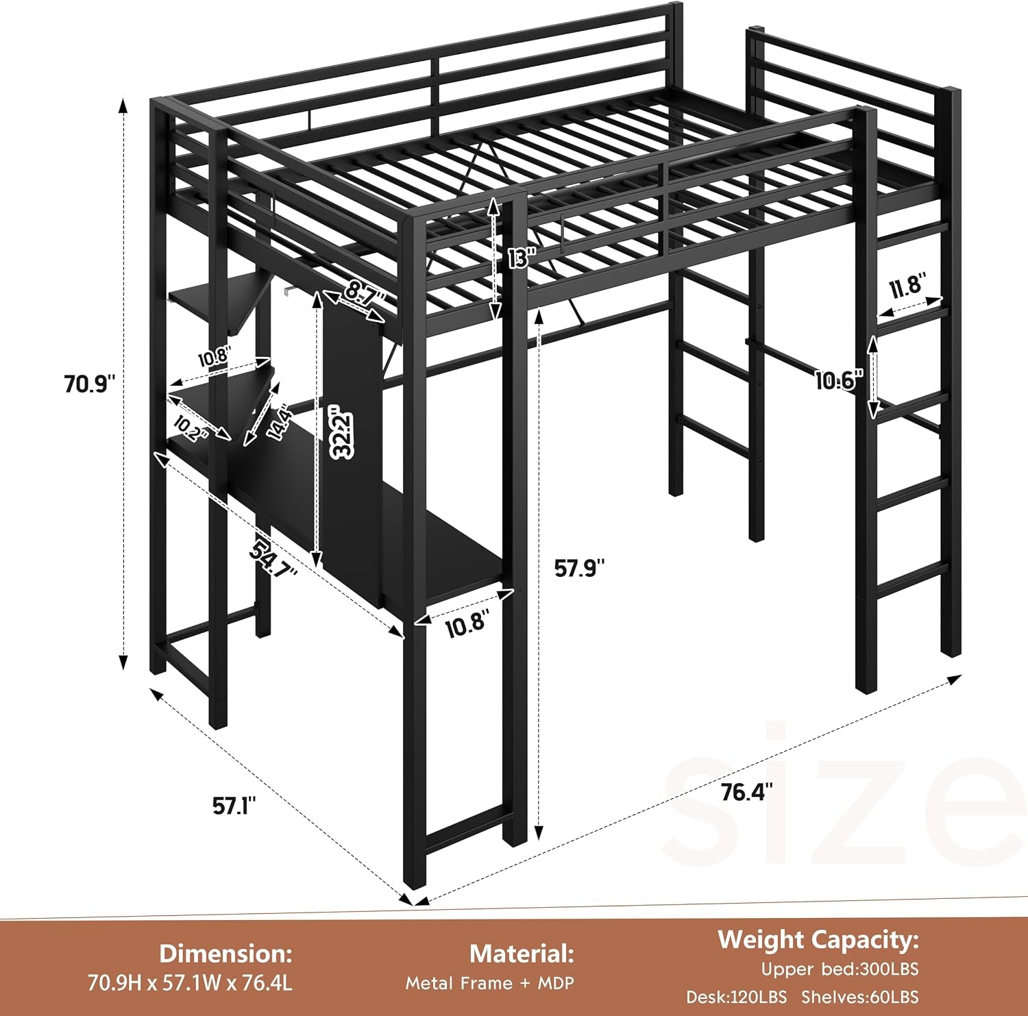 loft-bed-full-size-with-desk-and-storage-shelves-frame-with-2-side-ladders-for-kids-teens-adults-spcace-saving-noise-free-and-anti-tilt-design-black