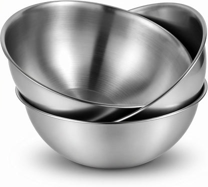 Mixing Bowl Set of 6, Thickened Version Stainless Steel Mixing Bowl8