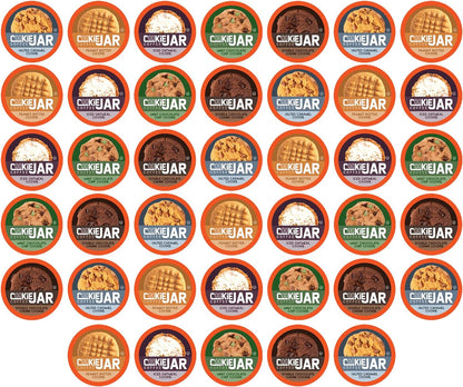 Assorted Flavored Coffee Pods for Keurig K Cup Brewers, 40 Count Variety Pack – Flavored Coffee Sampler with Multiple Delicious Options1
