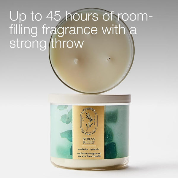 3-Wick Candle, Eucalyptus Spearmint, 2 Pack5