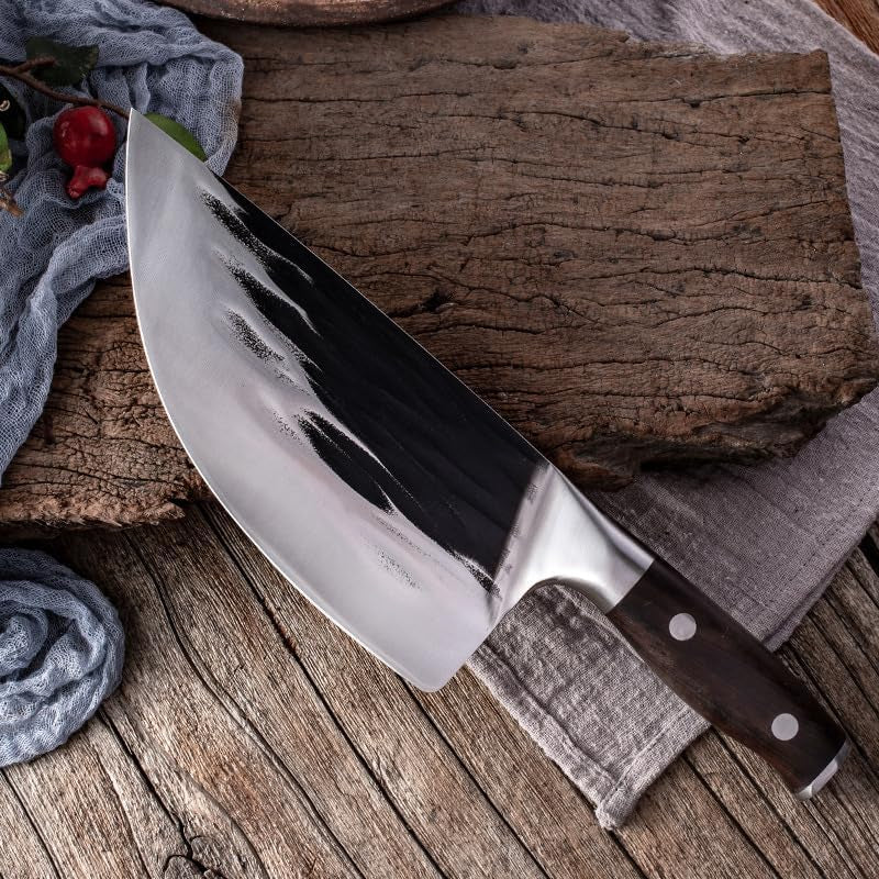 meat-cleaver-8-inch-handmade-forged-butcher-knife-high-carbon-bone-chopper-traditional-butcher-slicing-knives-stainless-steel-kitchen-knives