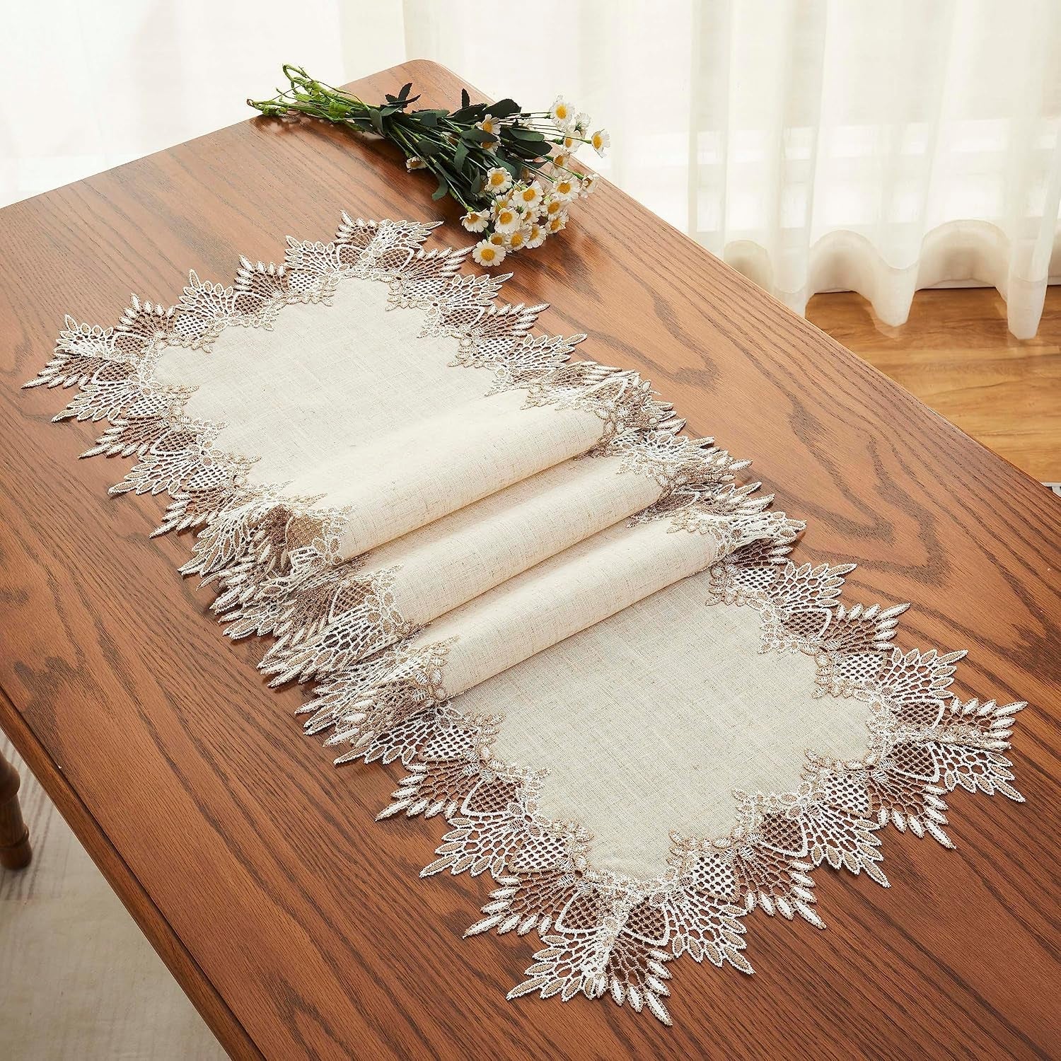 natural-linen-table-runner-72-inches-beige-lace-coffee-table-runners
