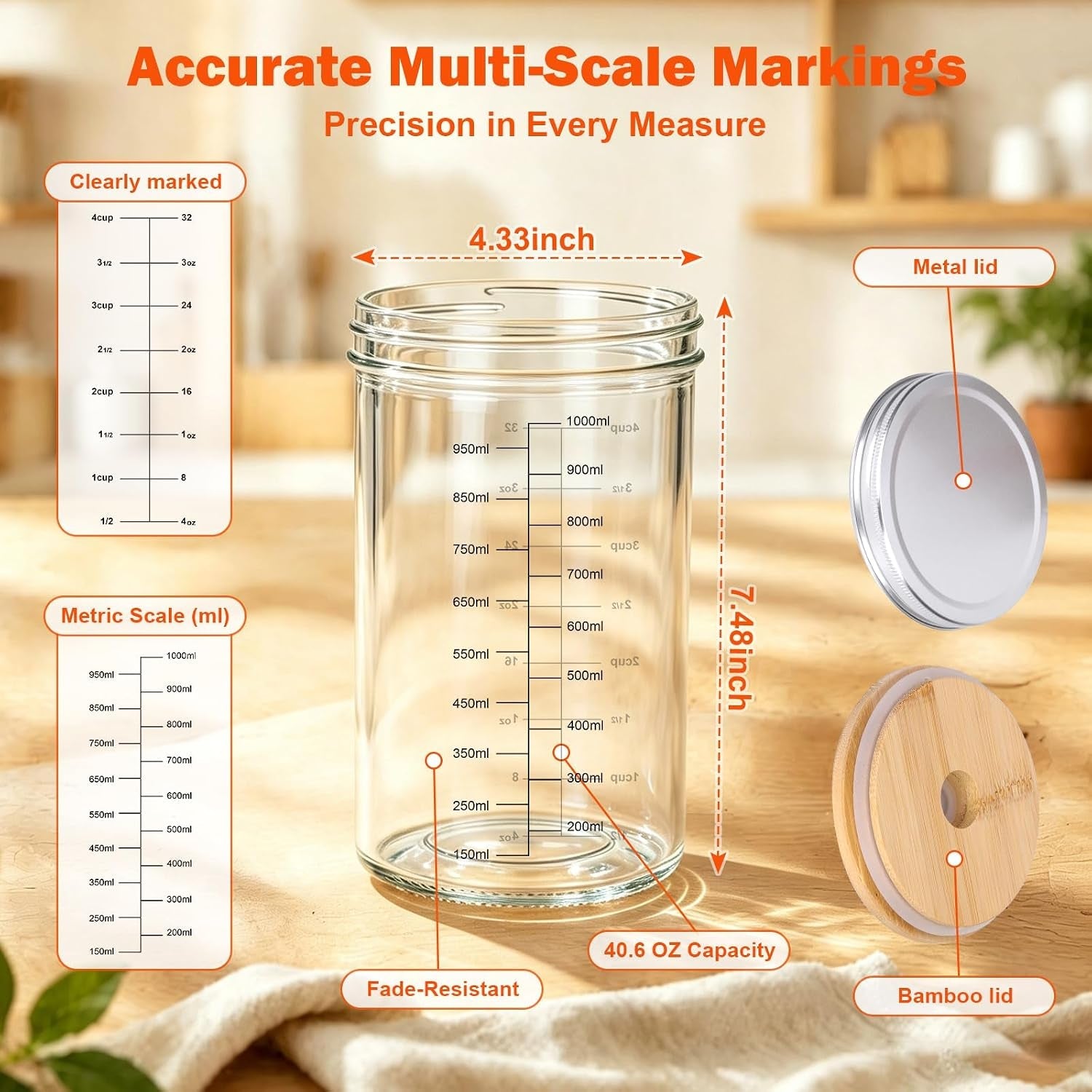 40oz-immersion-blender-glass-cup-1200ml-blender-measuring-cup-with-2-lids-wide-mouth-glass-measuring-beaker-for-hand-blender-immersion-blending-jar-mixing-cup-for-kitchen-home-no-blender