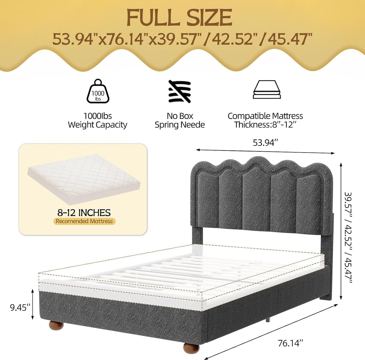 full-size-bed-frame-with-headboard-upholstered-boucle-cloud-bed-frame