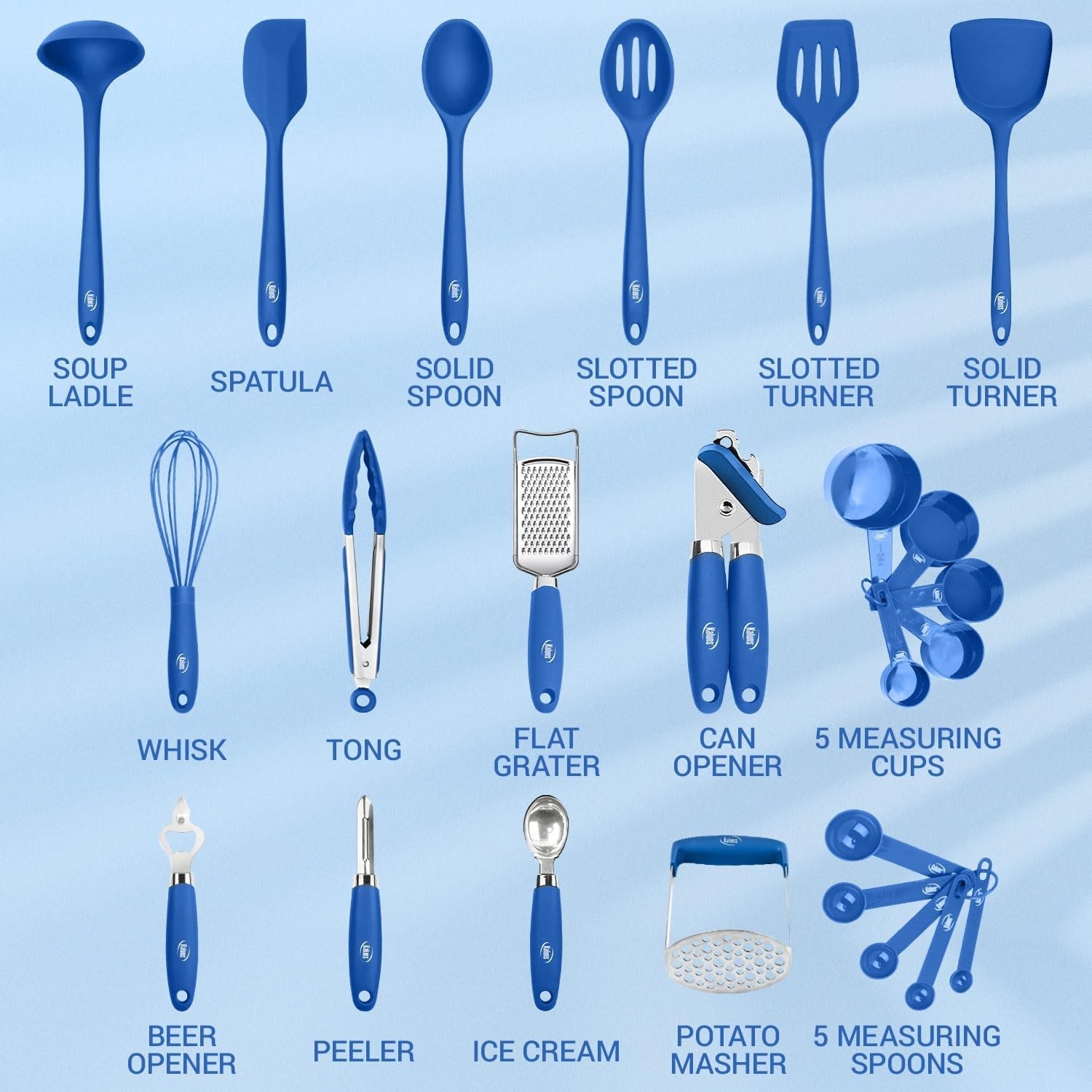 silicone-kitchen-utensils-set-24-pcs-cooking-utensils-set-can-opener-masher-turner-spatula-446-f-heat-resistant-non-stick-premium-silicone-and-stainless-steel-utensil-set