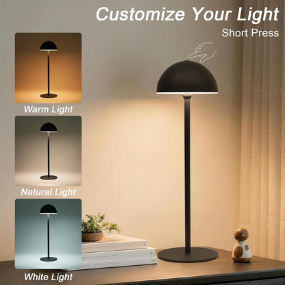 Cordless Table Lamp 5200Mah Rechargeable Lamp7