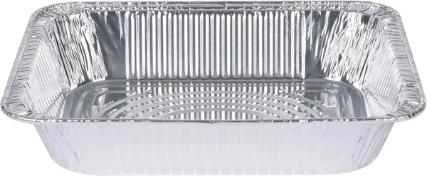 9X13 Inch Aluminum Foil Pans [30 Count] Half Size Deep | Thicker 37.4 Gauge, Food-Safe Tin Disposable Trays, Freezer-Safe, Oven, Grill & Smoker Use, Fully Recyclable2
